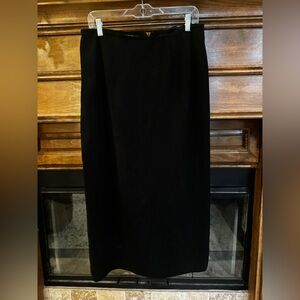 Kasper Classic Black maxi Pencil Skirt
